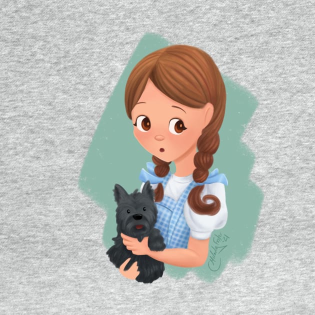 Dorothy & Toto by LunarFox